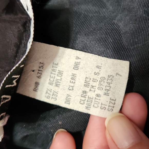 Vintage Rampage Floral Velvet Formal Strapless Bodycon Mini Party Dress - Picture 6 of 8